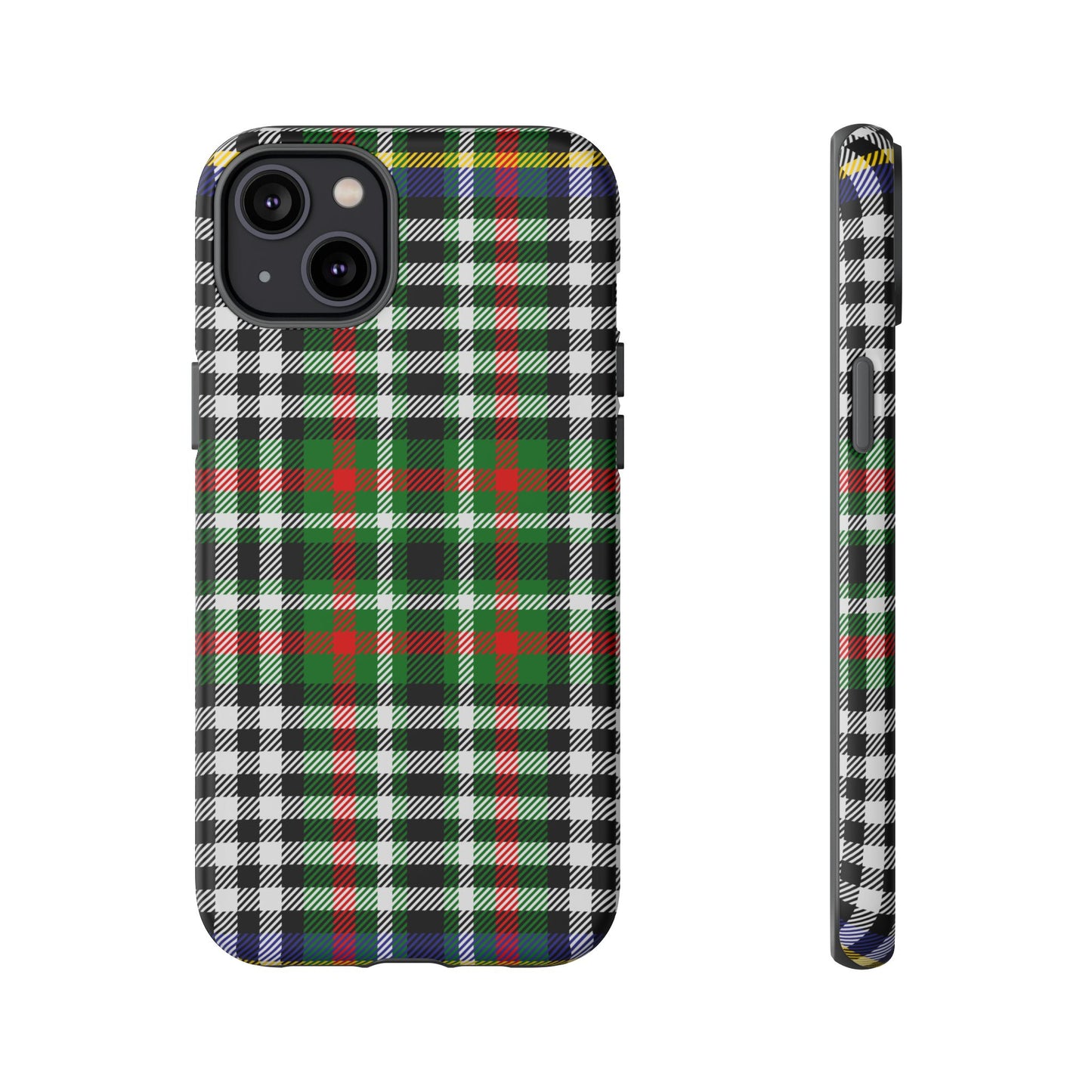 Abbotsford Check Estate Tartan iPhone Case | Luxury Protective Phone Cover