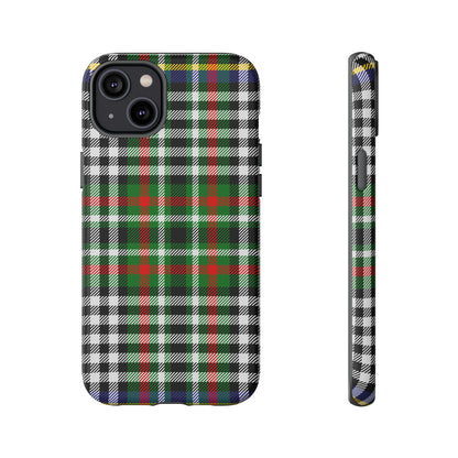 Abbotsford Check Estate Tartan iPhone Case | Luxury Protective Phone Cover