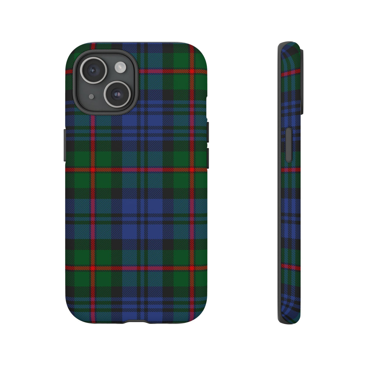 MacKinlay Clan Traditional Tartan iPhone Case | Dual-Layer Matt Protective Cover