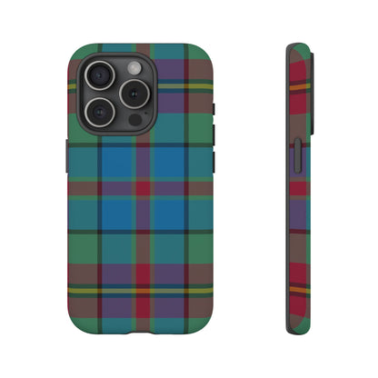 Orkney Island Heritage Tartan iPhone Case | Dual-Layer Matt Protective Cover