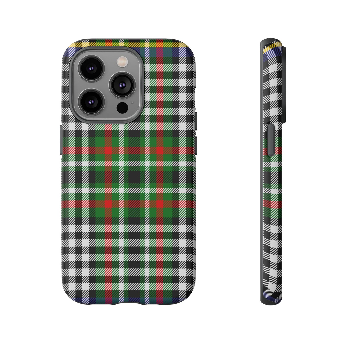Abbotsford Check Estate Tartan iPhone Case | Luxury Protective Phone Cover
