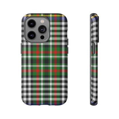 Abbotsford Check Estate Tartan iPhone Case | Luxury Protective Phone Cover