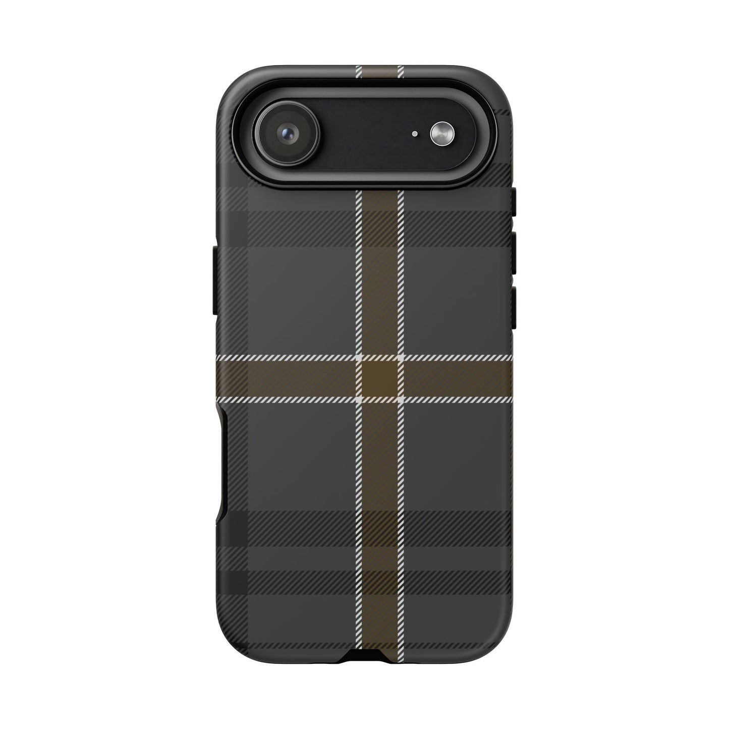 Bute Heather Weathered Tartan iPhone Case | Luxury Protective Phone Cover