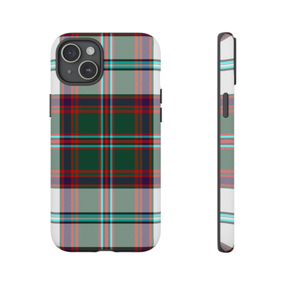 Stewart of Appin Dress Tartan iPhone Case | Dual-Layer Matt Protective Cover