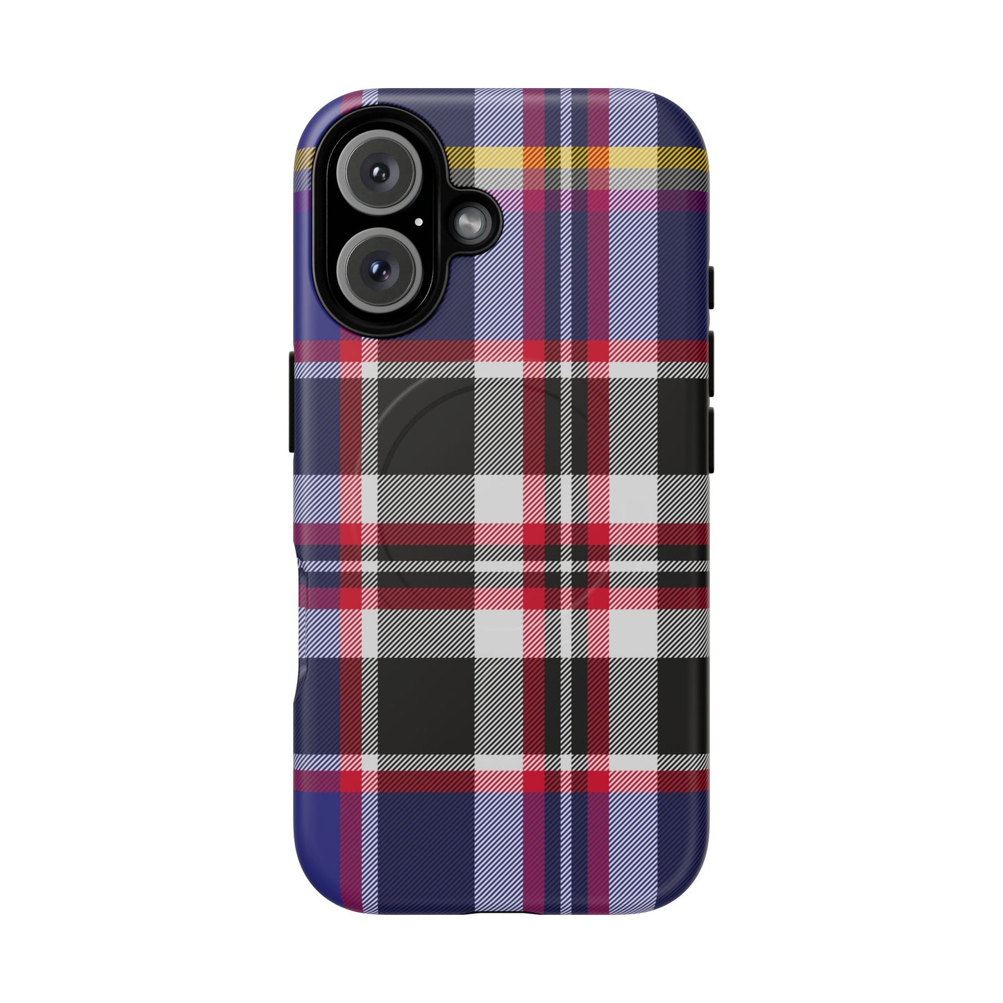 Queen Mary RMS Maritime Tartan MagSafe® iPhone Case | Luxury Magnetic Phone Cover