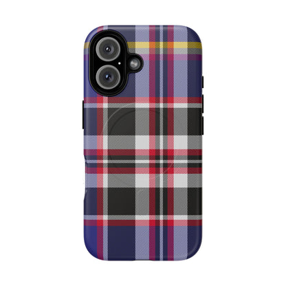 Queen Mary RMS Maritime Tartan MagSafe® iPhone Case | Luxury Magnetic Phone Cover