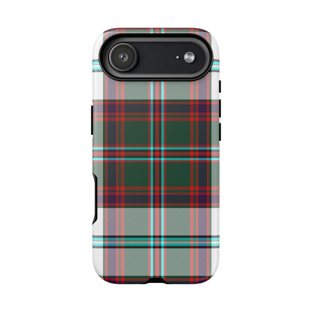 Stewart of Appin Dress Tartan iPhone Case | Dual-Layer Matt Protective Cover