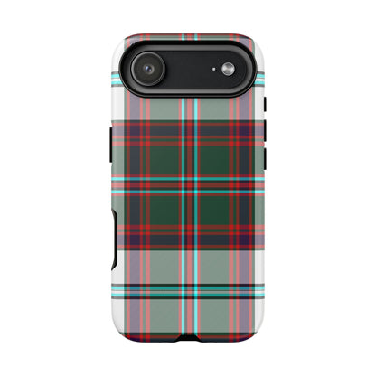 Stewart of Appin Dress Tartan iPhone Case | Dual-Layer Matt Protective Cover