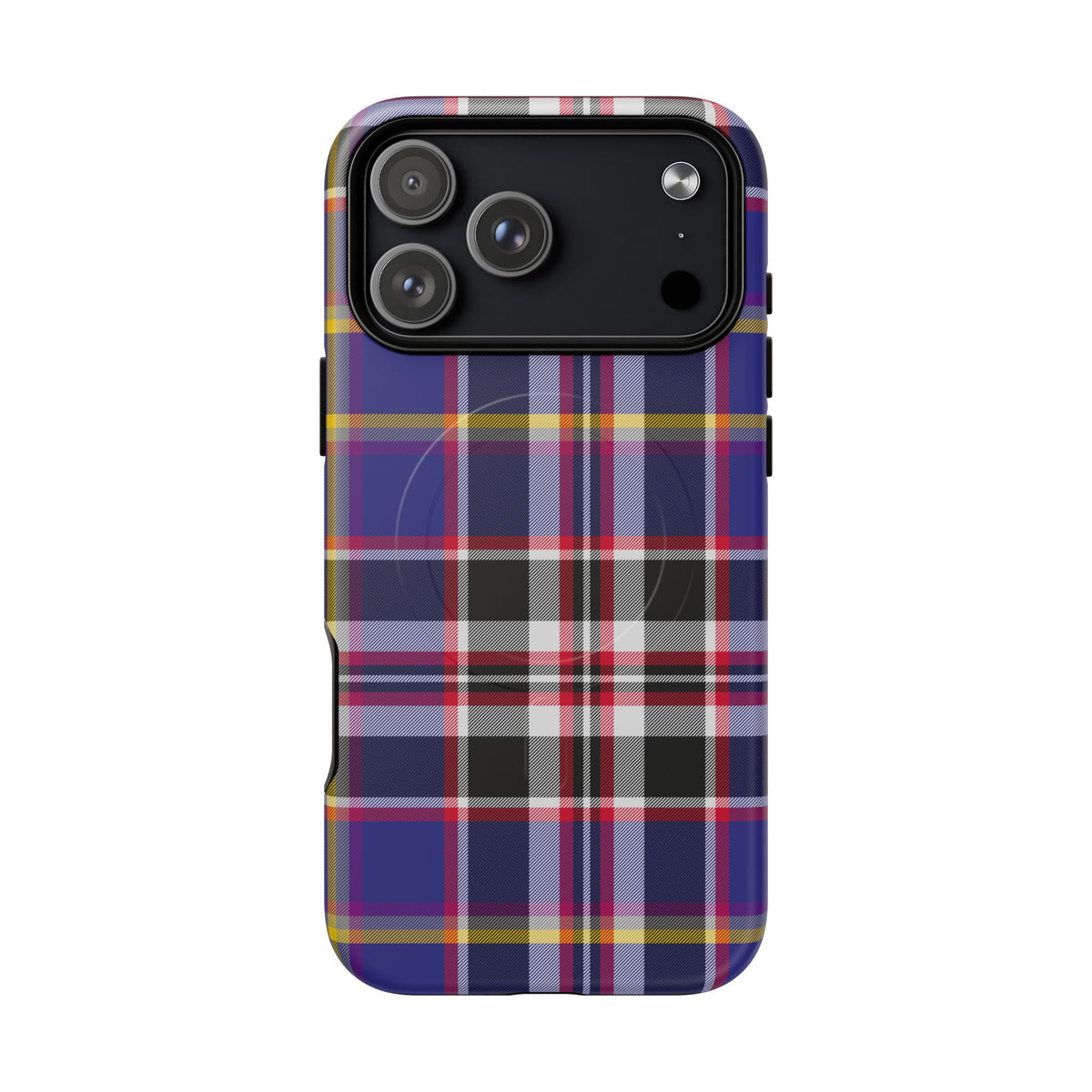 Queen Mary RMS Maritime Tartan MagSafe® iPhone Case | Dual-Layer Magnetic Protective Cover