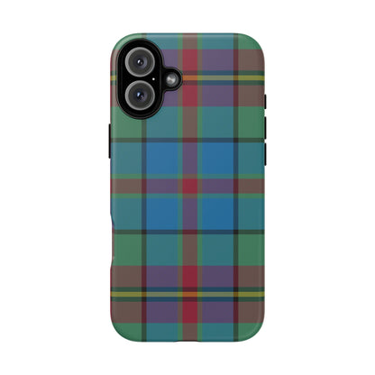Orkney Island Heritage Tartan iPhone Case | Dual-Layer Matt Protective Cover