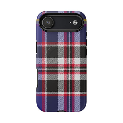 Queen Mary RMS Maritime Tartan MagSafe® iPhone Case | Luxury Magnetic Phone Cover