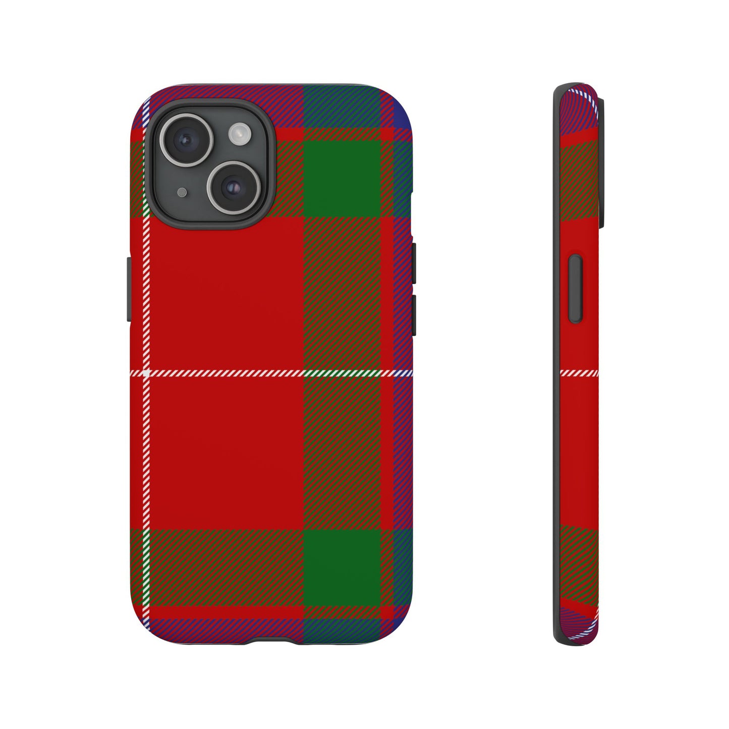 Fraser Clan Traditional Tartan iPhone Case | Luxury Protective Phone Cover