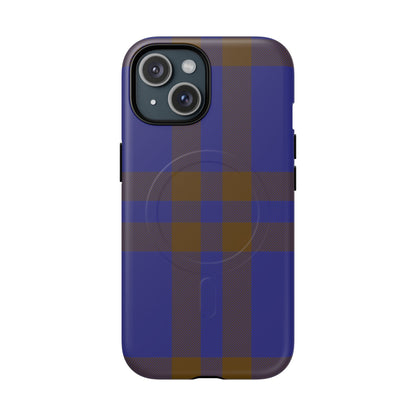 Elliot Traditional Tartan MagSafe® iPhone Case | Dual-Layer Magnetic Protective Cover
