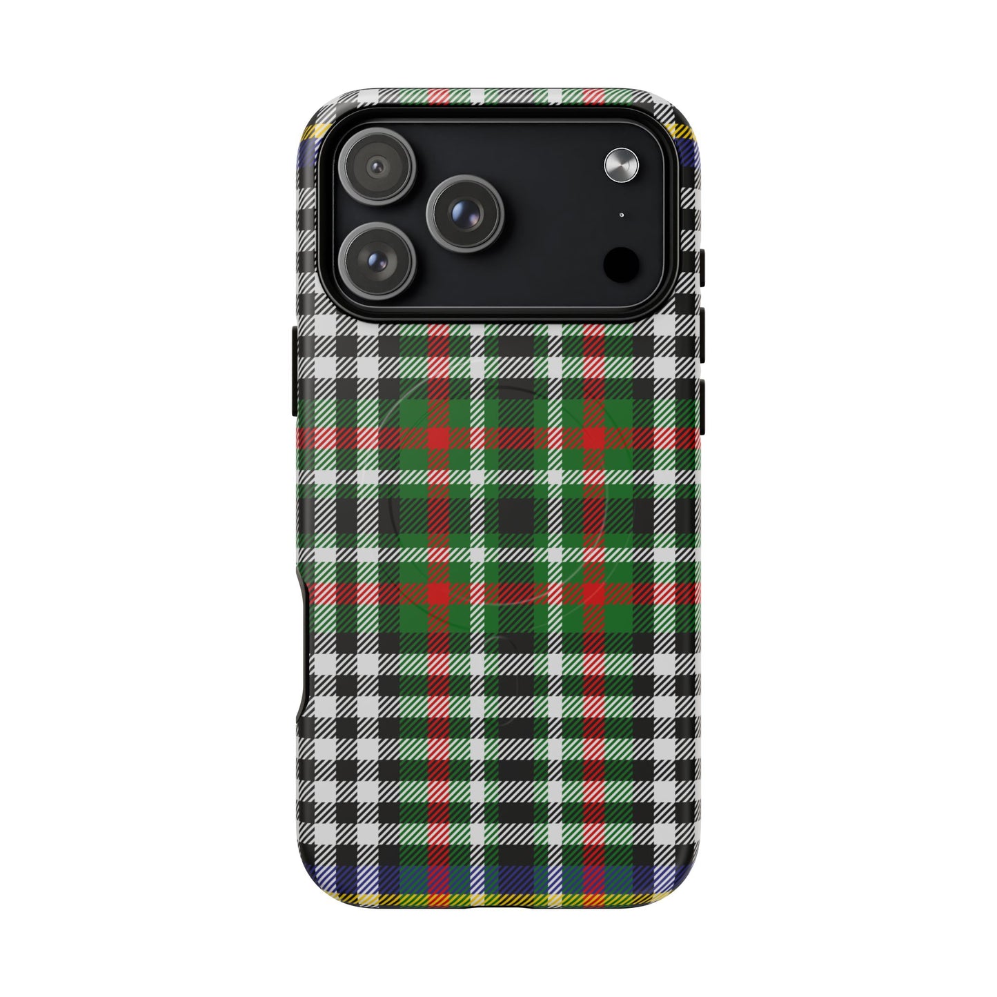 Abbotsford Check Estate Tartan MagSafe® iPhone Case | Luxury Magnetic Phone Cover