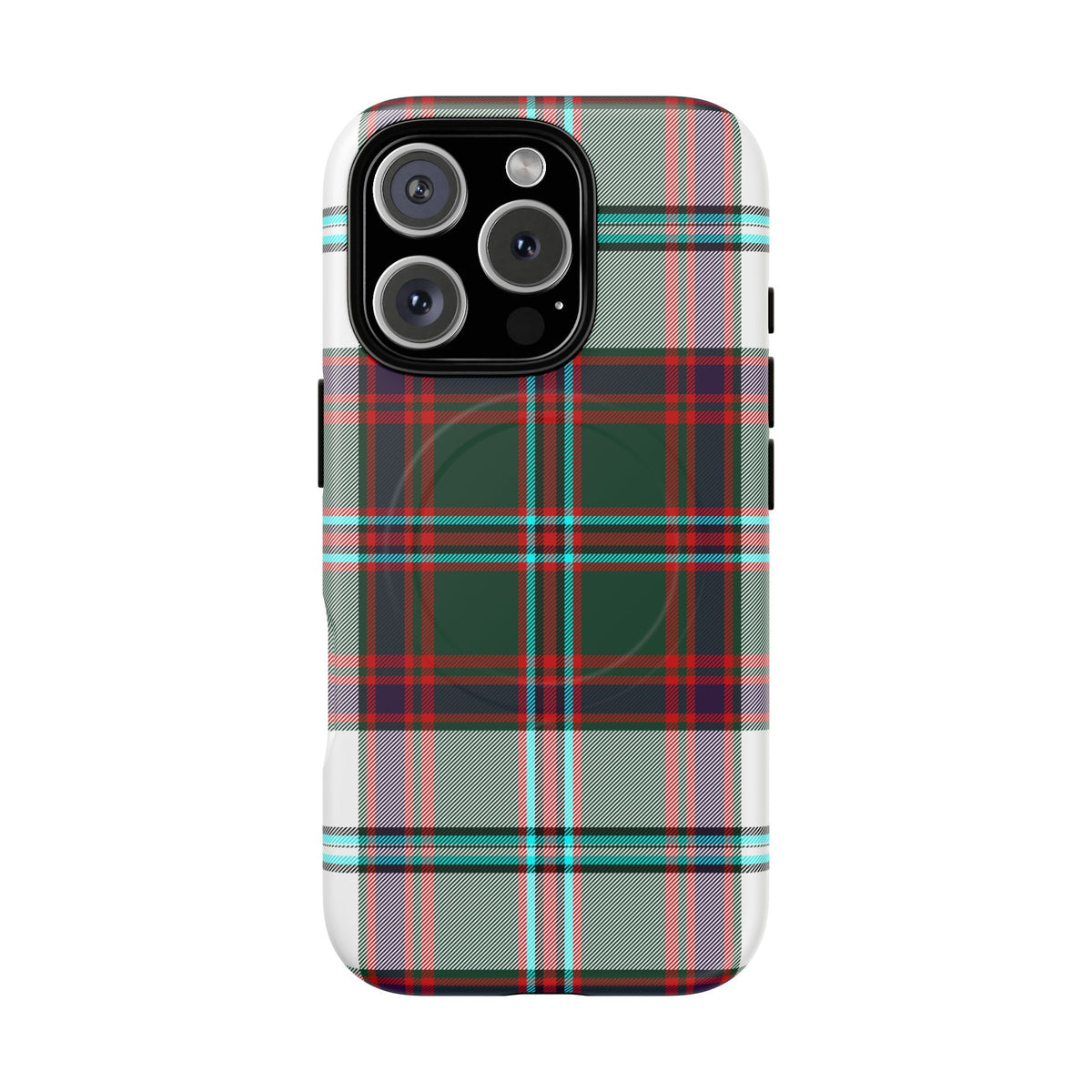 Stewart of Appin Dress Tartan MagSafe® iPhone Case | Dual-Layer Magnetic Protective Cover