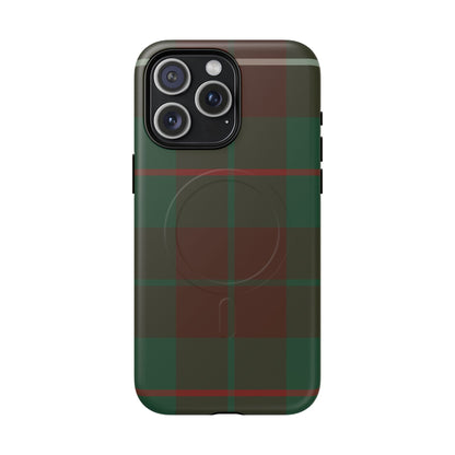 MacKinnon Hunting Traditional Tartan MagSafe® iPhone Case | Dual-Layer Magnetic Protective Cover