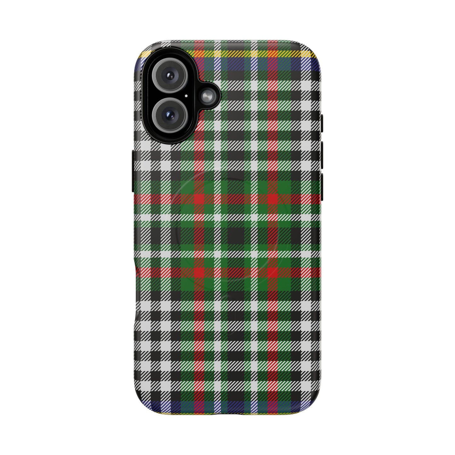 Abbotsford Check Estate Tartan MagSafe® iPhone Case | Luxury Magnetic Phone Cover