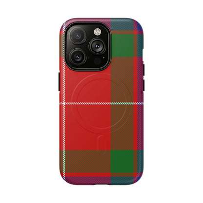 Fraser Clan Traditional Tartan MagSafe® iPhone Case | Luxury Magnetic Phone Cover