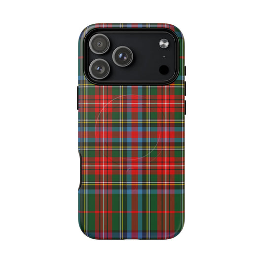 Duchess of Edinburgh Royal Tartan MagSafe® iPhone Case | Luxury Magnetic Phone Cover