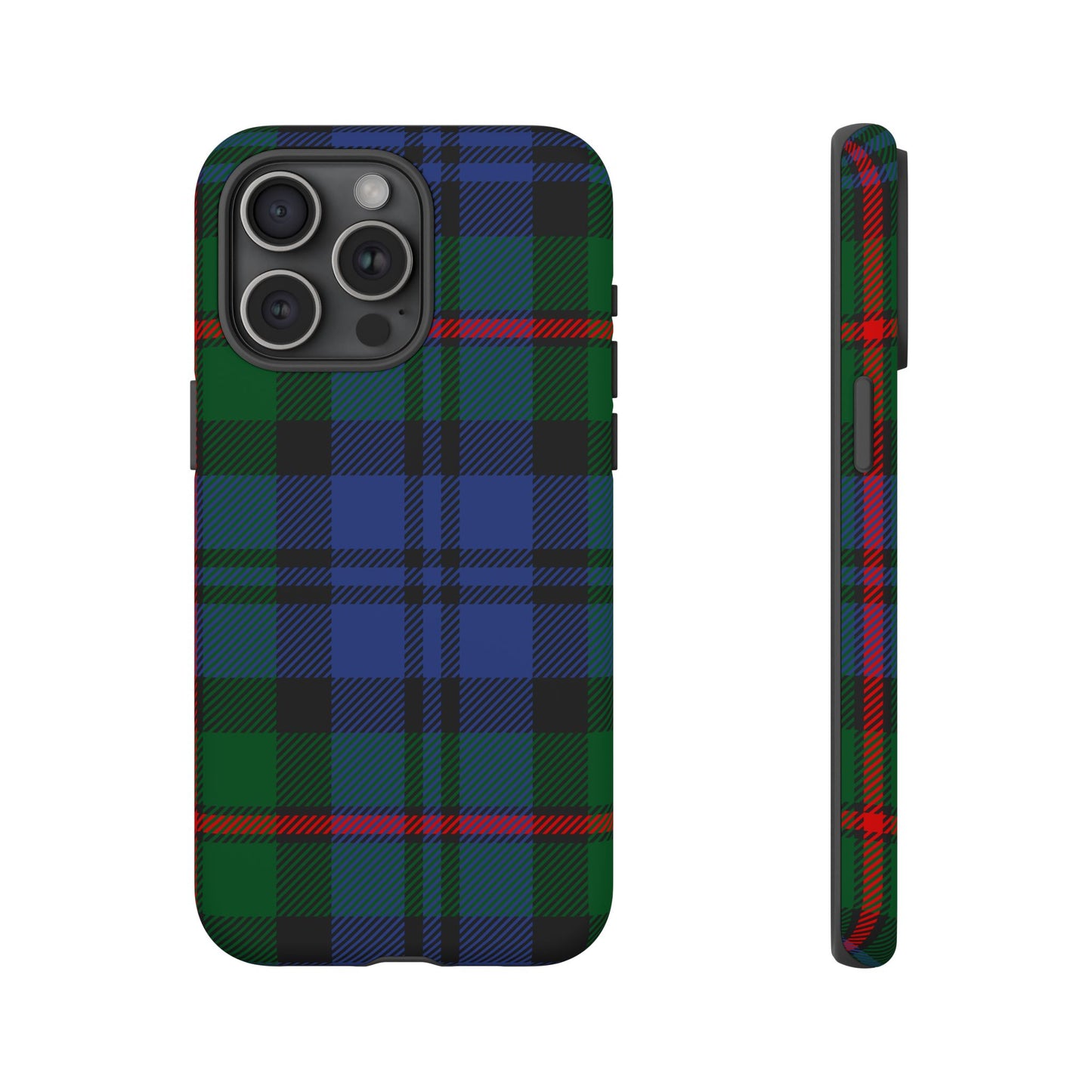 MacKinlay Clan Traditional Tartan iPhone Case | Luxury Protective Phone Cover
