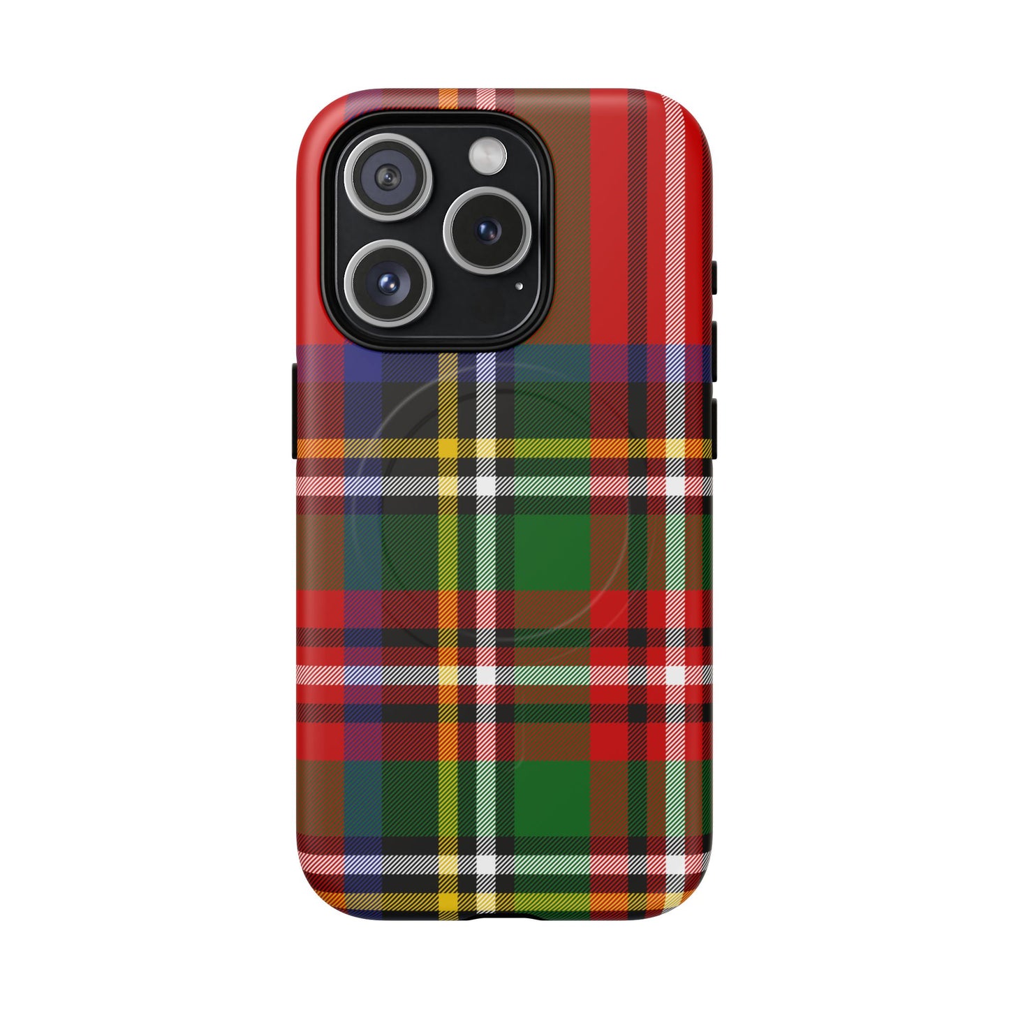Royal Stewart Heritage Tartan MagSafe® iPhone Case | Luxury Magnetic Phone Cover