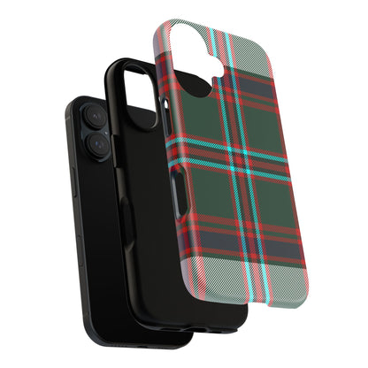 Stewart of Appin Dress Tartan iPhone Case | Dual-Layer Matte Protective Cover