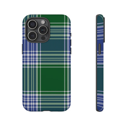 MacDonald Lord of the Isles Tartan iPhone Case | Dual-Layer Matt Protective Cover