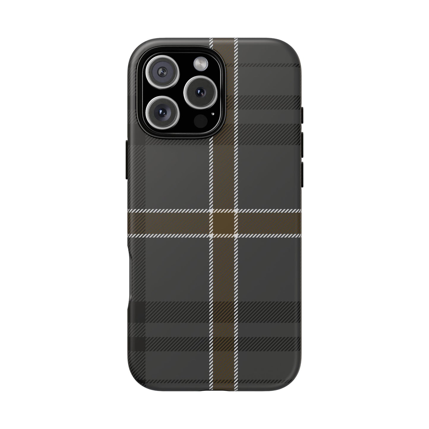 Bute Heather Weathered Tartan iPhone Case | Luxury Protective Phone Cover