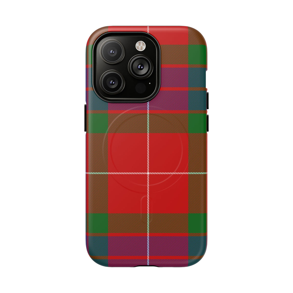 Fraser Clan Traditional Tartan MagSafe® iPhone Case | Dual-Layer Magnetic Protective Cover
