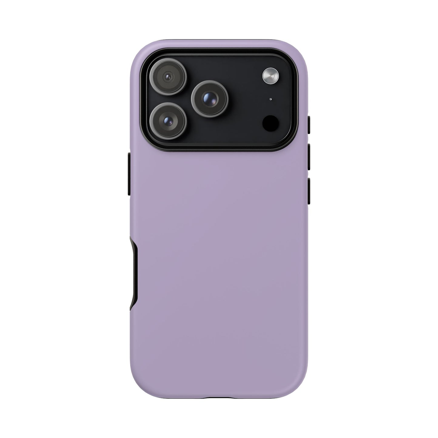 Lavender Minimalist Heritage Check iPhone Case | Luxury Protective Phone Cover