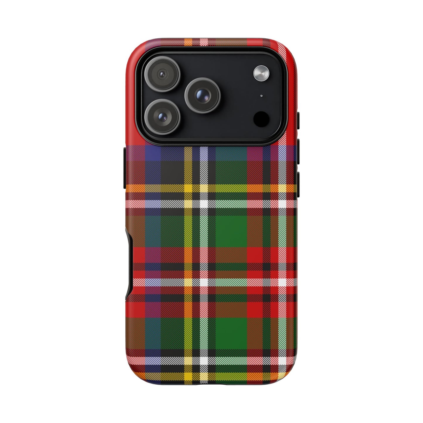 Royal Stewart Heritage Tartan iPhone Case | Luxury Protective Phone Cover