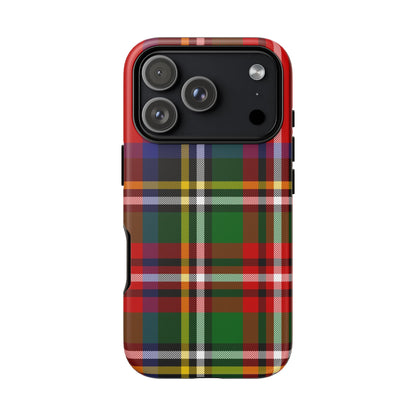 Royal Stewart Heritage Tartan iPhone Case | Luxury Protective Phone Cover