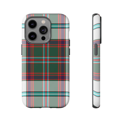 Stewart of Appin Dress Tartan iPhone Case | Dual-Layer Matt Protective Cover