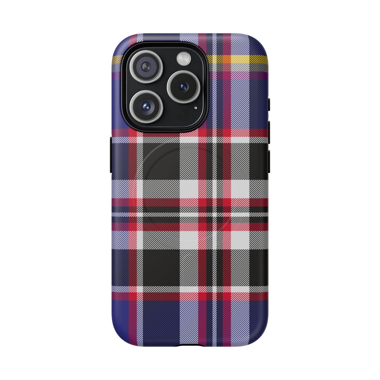 Queen Mary RMS Maritime Tartan MagSafe® iPhone Case | Luxury Magnetic Phone Cover