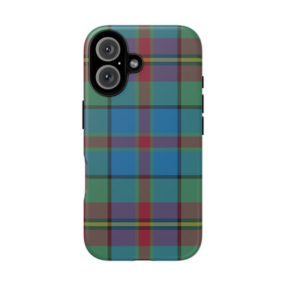 Orkney Island Heritage Tartan iPhone Case | Dual-Layer Matt Protective Cover