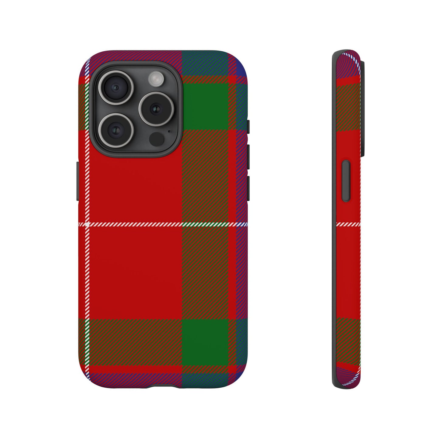 Fraser Clan Traditional Tartan iPhone Case | Luxury Protective Phone Cover
