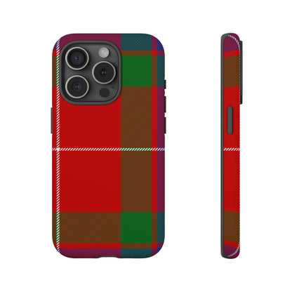 Fraser Clan Traditional Tartan iPhone Case | Luxury Protective Phone Cover