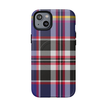Queen Mary RMS Maritime Tartan MagSafe® iPhone Case | Luxury Magnetic Phone Cover