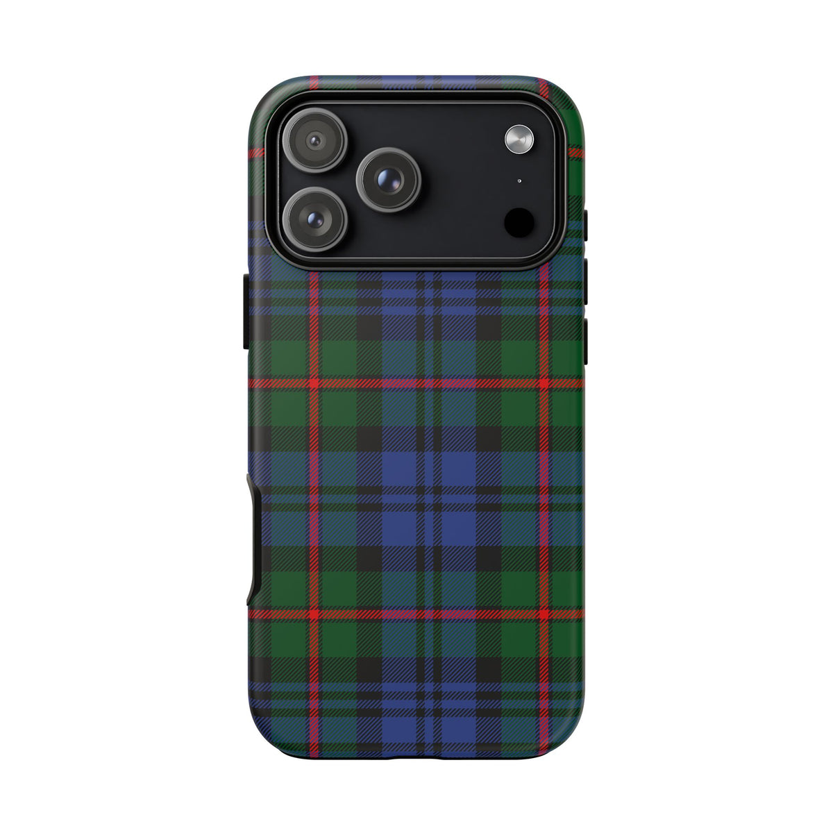 MacKinlay Clan Traditional Tartan iPhone Case | Dual-Layer Matt Protective Cover