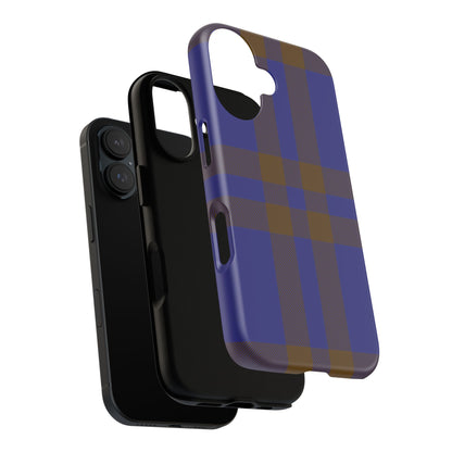 Elliot Traditional Tartan iPhone Case | Dual-Layer Matt Protective Cover