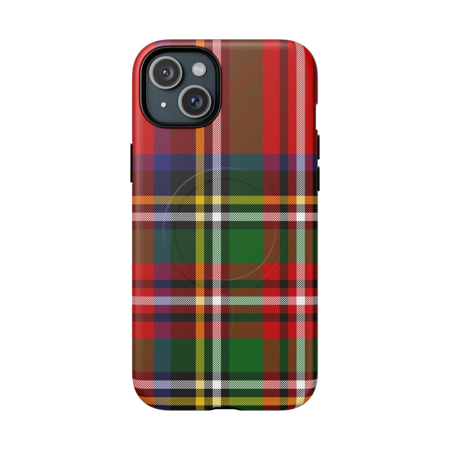 Royal Stewart Heritage Tartan MagSafe® iPhone Case | Luxury Magnetic Phone Cover