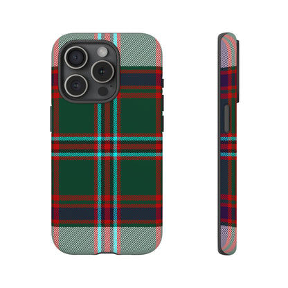 Stewart of Appin Dress Tartan iPhone Case | Dual-Layer Matte Protective Cover