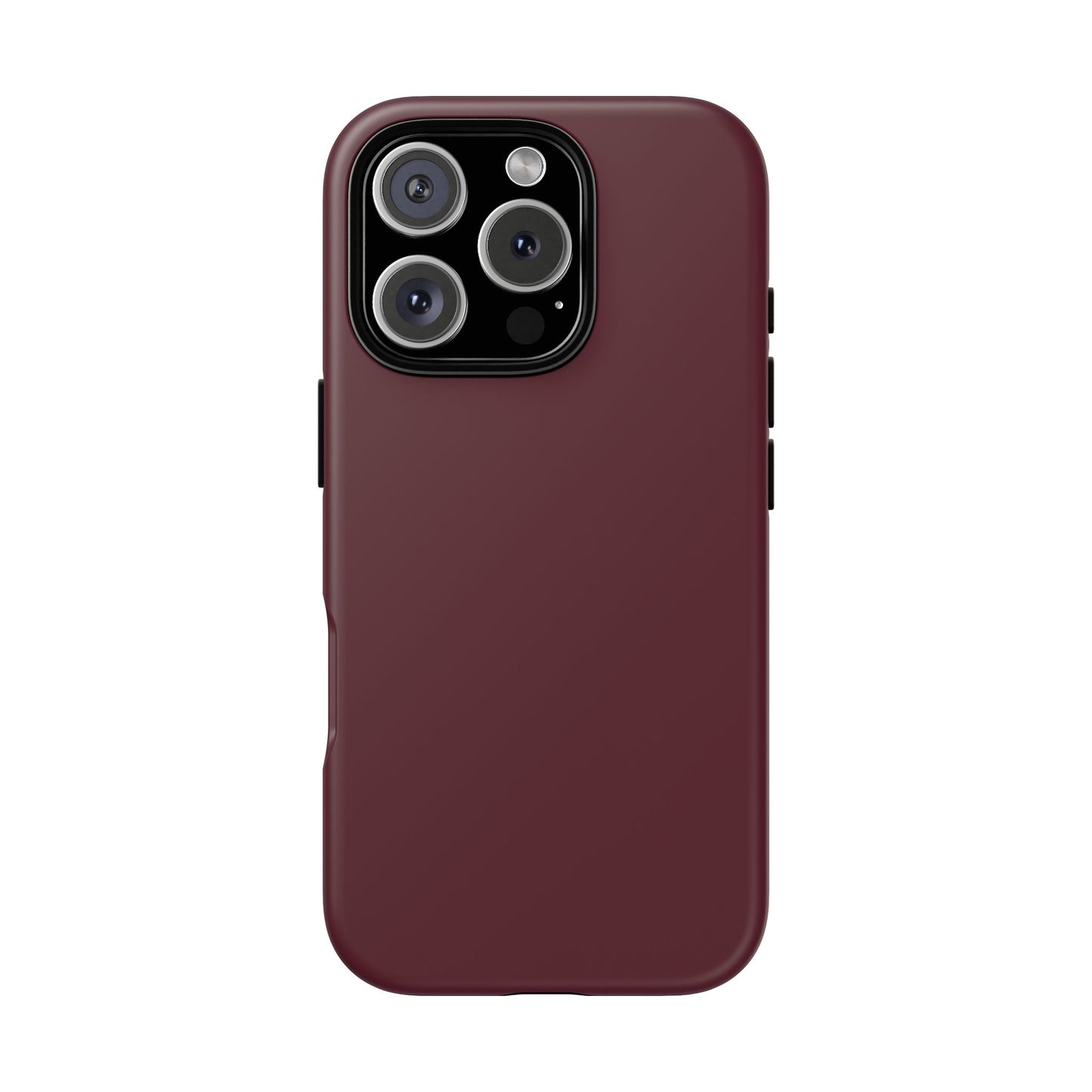 Oxblood Deep Heritage Check iPhone Case | Luxury Protective Phone Cover