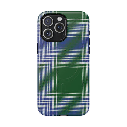 MacDonald Lord of the Isles Tartan MagSafe® iPhone Case | Dual-Layer Magnetic Protective Cover