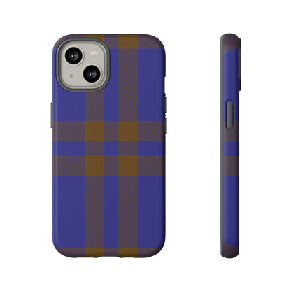 Elliot Traditional Tartan iPhone Case | Dual-Layer Matt Protective Cover