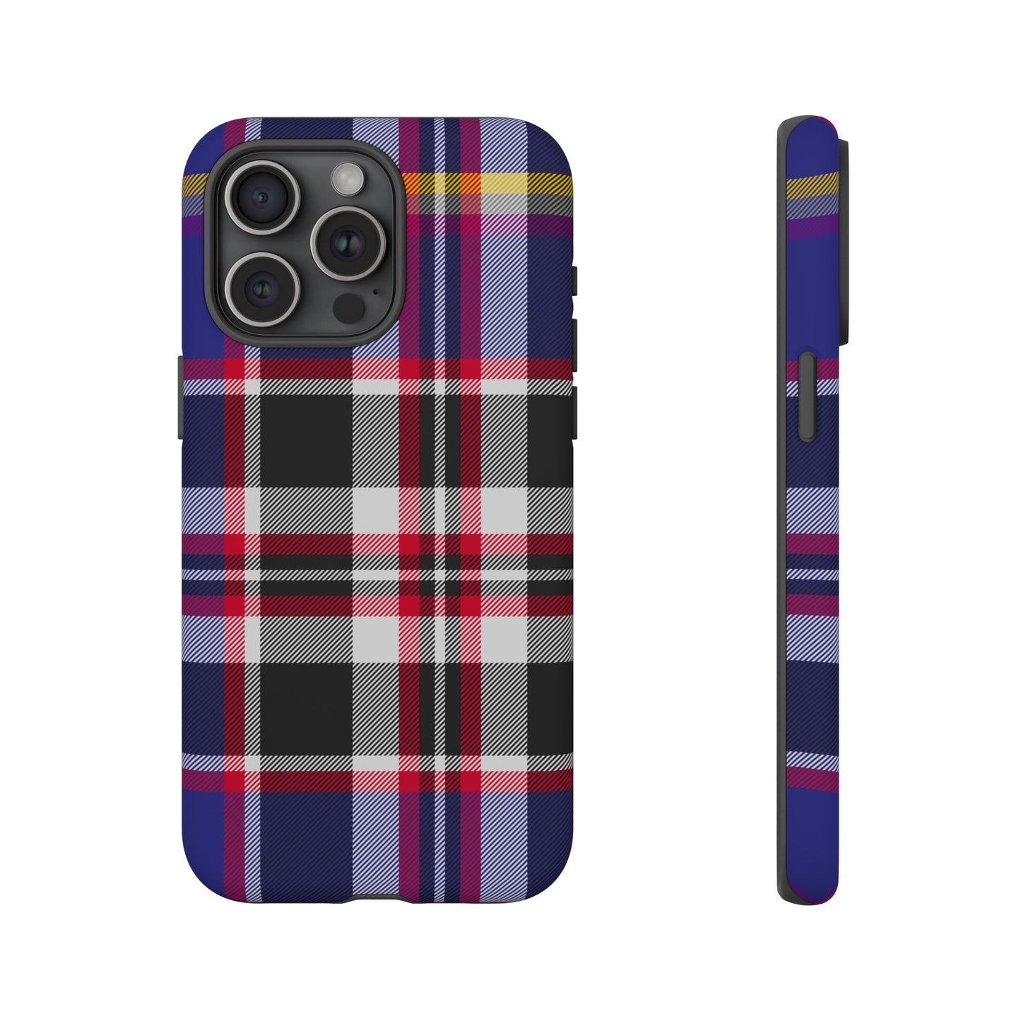 Queen Mary RMS Maritime Tartan iPhone Case | Luxury Protective Phone Cover