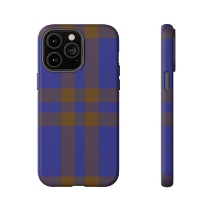 Elliot Traditional Tartan iPhone Case | Dual-Layer Matt Protective Cover