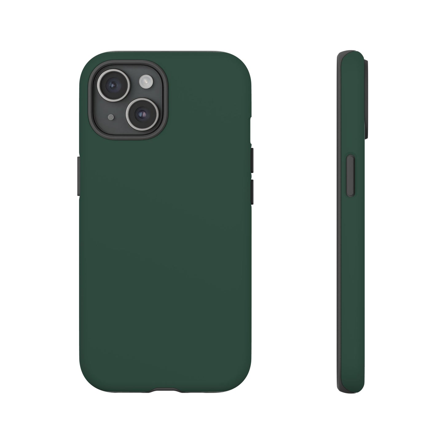 Bottle Green Deep Heritage Check iPhone Case | Luxury Protective Phone Cover