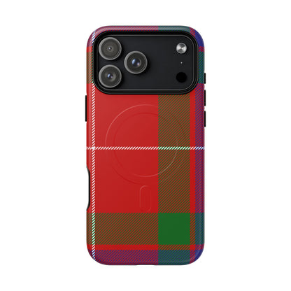 Fraser Clan Traditional Tartan MagSafe® iPhone Case | Luxury Magnetic Phone Cover