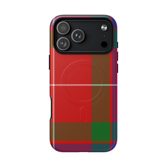Fraser Clan Traditional Tartan MagSafe® iPhone Case | Luxury Magnetic Phone Cover